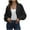 Black, variant on CFLVAEK Cardigan Sweaters for Women Knit Bat Long Sleeve Cardigans Comfy Open Front Fall Winter Coats White L