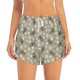 thumbnail image 2 of Balery Bees And Chamomile Pantalones cortos deportivos para mujer con forro y dos bolsillos, elásticos, para entrenamiento, gimnasio, yoga-Small, 2 of 7