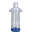 thumbnail image 2 of Espaciador De Inhalador Para Niños, Inhalador De Cámara Reutilizable De PVC Para Medicamentos De Mano Para Viajes, 2 of 7