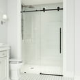 thumbnail image 7 of Vigo Vg6021cl6876 Elan E-Class 76" High X 68" Wide Sliding Frameless Shower Door - Chrome, 7 of 7