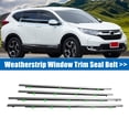 thumbnail image 2 of 1 Set Window Weatherstrip Trim Seal Belt Fit for Honda CR-V 2012-2016 72450-T0G-A01 Silver Tone, 2 of 6