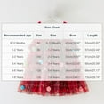 thumbnail image 3 of TEAJOPSUU Toddler Grils Christmas Tutu Dress Sleeveless Layered Tulle Dress Little Girl Princess Dresses Tiered formal Party Tulle Dresses,B-Red, 3 of 9