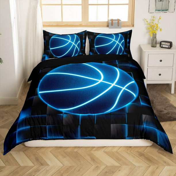 Juego de cama Queen Size Kids Gaming Sports Comforter Cover Set for Boys Teens