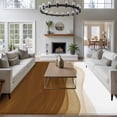 thumbnail image 3 of Large Area Rugs for Living Room Bedroom, Ombre Waves 5'x8' Rug Washable Carpet Runner Indoor Outdoor, Abstract Art Gradient Brown Modern Non Slip Floor Mats Rug for Kitchen, Bathroom, 3 of 8