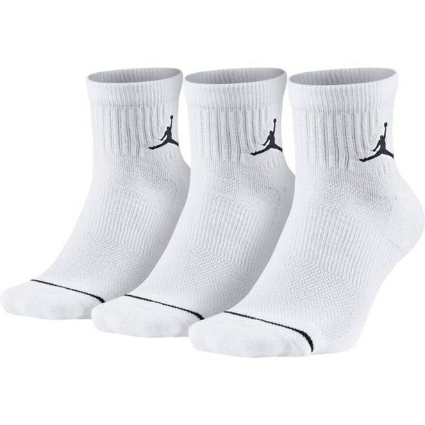 Nike - Nike Jordan Jumpman Dri-Fit Crew Socks White 3 Pair SX5545-100 ...