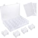 thumbnail image 1 of Caja Organizadora de Hilo Bordar PláStico 36 Rejillas y 50 Bobinas 2 Piezas Etiquetas Engomadas NúMero para Almacenamiento Costura, 1 of 5