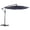 Navy Blue, variant on 10ft Orange - Hand-Crank Shade Adjustment - Lawn - Optimal Support with Base