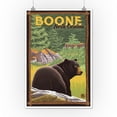thumbnail image 3 of Boone, North Carolina, Black Bear in Forest (12x18 Wall Art Poster, Room Decor), 3 of 3