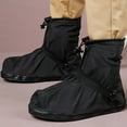 thumbnail image 2 of Waterproof Shoe Cover Rain Boot Galoshes With Zipper And Reflector For Outdoor Sports Hiking Climbing Camping, 2 of 3