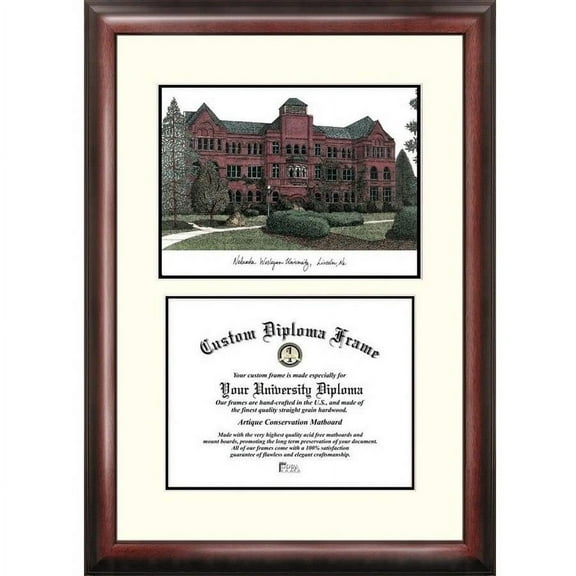 Nebraska Wesleyan University 8.5" x 11" Scholar Diploma Frame