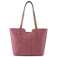 thumbnail image 1 of Bolso de mano Montana West MWC-118SMPK de cuero vegano para mujer, 1 of 6