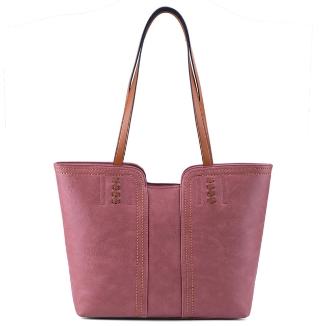 Bolso de mano Montana West MWC-118SMPK de cuero vegano para mujer
