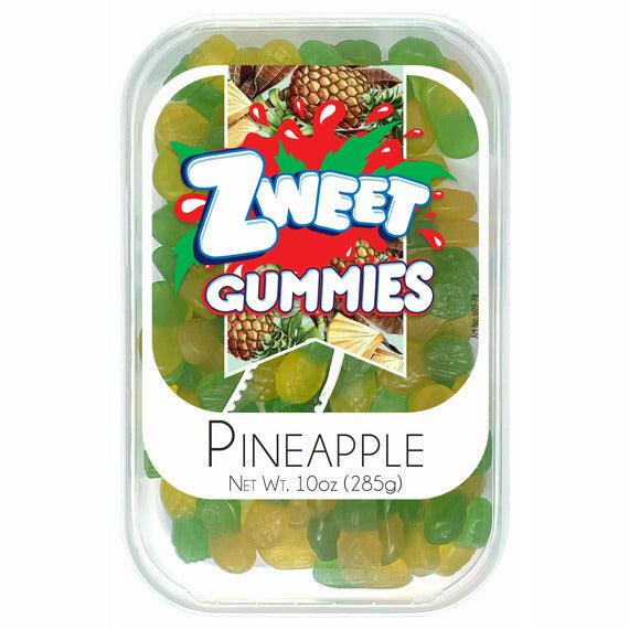 Gummy Pineapples Zweet 10 oz