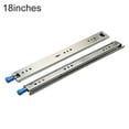 thumbnail image 1 of 1 Pair 18"-24" Heavy Duty Drawer Slides with Lock-Full Extension Ball Bearing, 1 of 11