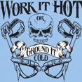 thumbnail image 3 of CafePress - Work It Hot Lineman Logo 1 T Shirt - Men's Classic Graphic T-Shirt, 3 of 4