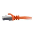 thumbnail image 4 of C2G 5ft Cat6 Snagless Shielded (STP) Ethernet Network Patch Cable- Orange - patch cable - 5 ft - orange, 4 of 4