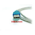 thumbnail image 2 of USB 2.0 to RS232 (DB9 &amp; DB25) Serial Interface Adapter Cable - Blue, 2 of 5