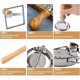 thumbnail image 4 of Gnocchi and Ravioli Making Tool Ravioli Stamp Set Handmade Pastas Set Rolling Pin Perfect for Family Baking Activities, 4 of 5