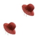 thumbnail image 2 of Jumpingount Tela transpirable y ala de tablero para una apariencia clásica y elegante Amplia aplicación Peso ligero Cuello colgando Pesca Maroon rojo óxido 2Conjunto, 2 of 6
