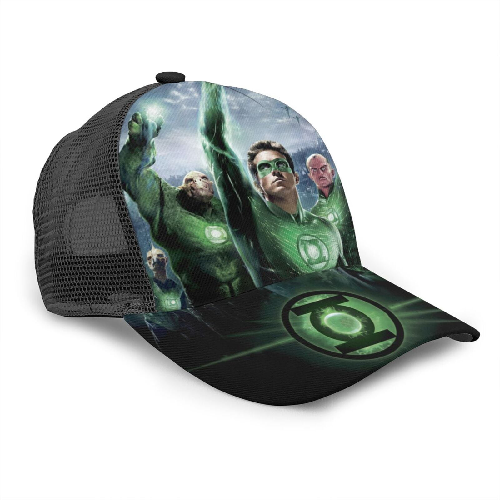 Baseball Cap Mesh Trucker Hat Green 