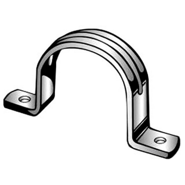 Minerallac MINRLAC 4IN 2H Conduit STRAP, HD296