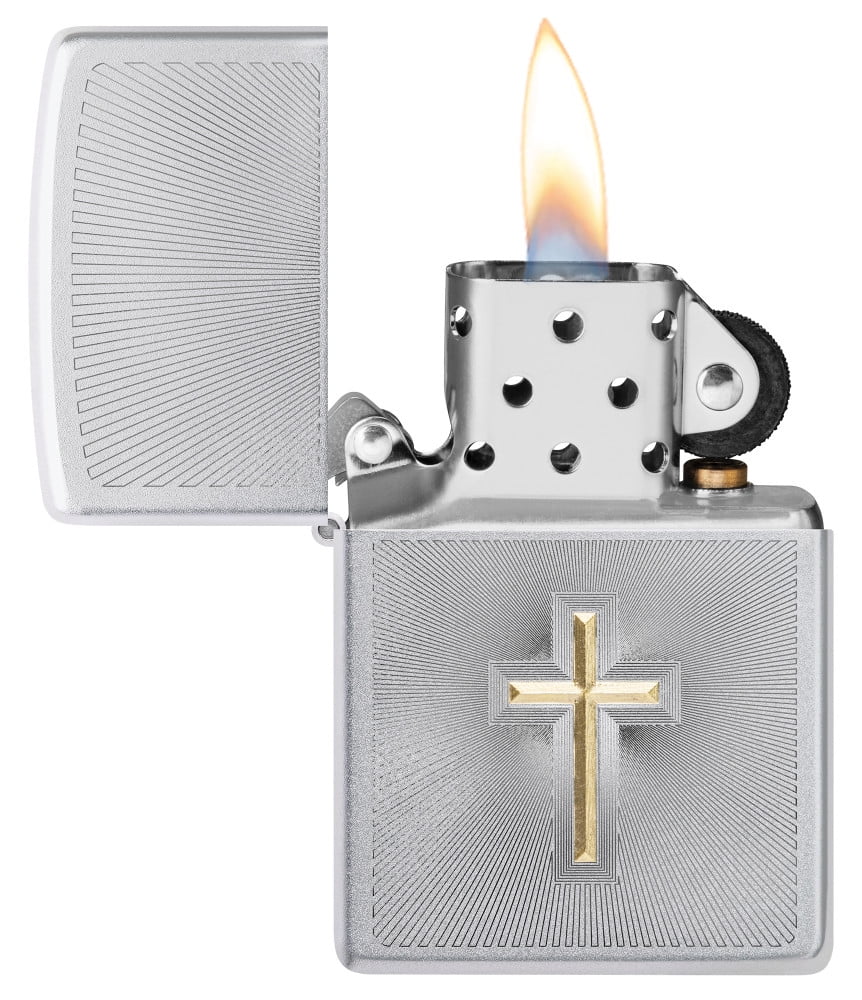 未使用 ◇ Zippo limited cross ◇ BRADFORD.PA. MADE IN U.S.A 2004
