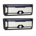 thumbnail image 1 of Luces solares para exteriores Super-Bright 202LEDs - Luces LED con sensor de movimiento solar para exteriores - para pared, poste, camino Jardín hasta - Alimentado por batería solar XianweiShao 9024715967589, 1 of 5