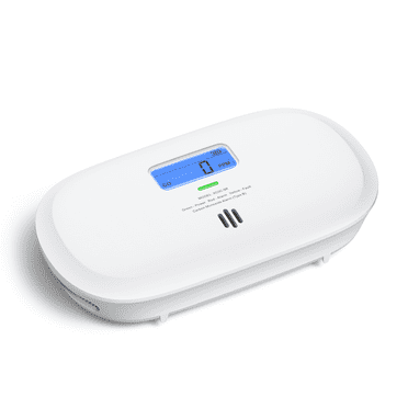 X-Sense Carbon Monoxide Detector, Replaceable Battery Powered with LCD Display, Portable for Travel, 1-Pack
