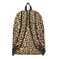 thumbnail image 3 of Leopard Print Backpack for School,Cute School Bag,Schoolbag with Adjustable Shoulder Straps & Padded Back,15.7"x11.8"x5.5", 3 of 5