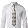 thumbnail image 5 of Fuzoiu French Bulldog3 Print Men's Necktie,Business Necktie,Mens Ties for Business Wedding Graduation, 5 of 7