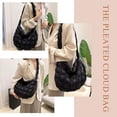 thumbnail image 6 of Kukuzhu Quilted Tote Bag for Women, Soft Puffer Tote Bag Lightweight Designer Cloud Pleated Hobo Bags Crossbody, 6 of 7
