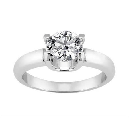 2.51 Ct Round Diamond - Harry Chad Enterprises 13000 2.51 CT Round Sparkling Diamond Solitaire Wedding Ring