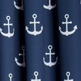thumbnail image 2 of Anchor Room Darkening Window Curtain Navy Set 52x84, 2 of 4