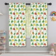 thumbnail image 5 of Blackout Kids Curtains,Colorful Dinosaur Repeat Pattern Childrens Insulated Curtains Set Of 2,Bedroom Essentials,Toddler Room Decor 42"x63", 5 of 5