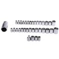 thumbnail image 4 of 40 Pcs Tool Kit Set Wrench Hand Tool Socket Set | For Automobile Repair 40 Pcs Tool Kit, 40 In 1 Toolkit, 450 Grams-15 L X 10 W X 3 H | Reversible Ratchet Handle, Adaptor, Spinner Handle, 4 of 5