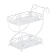 thumbnail image 4 of Milaget 1:12 Plant Pot Display Shelf Collections Dioramas Mini Storage Rack Building white, 4 of 9