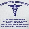 thumbnail image 3 of CafePress - Doctor's Husband T Shirt - Men's Classic Graphic T-Shirt, 3 of 4