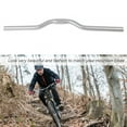 thumbnail image 2 of Khall Aluminum Mountain Bike Road Bicycle Fixed Gear Riser Bar Handlebar 25.4mm*520mm,Bike Riser Bar, Mountain Bike Handlebar, 2 of 8