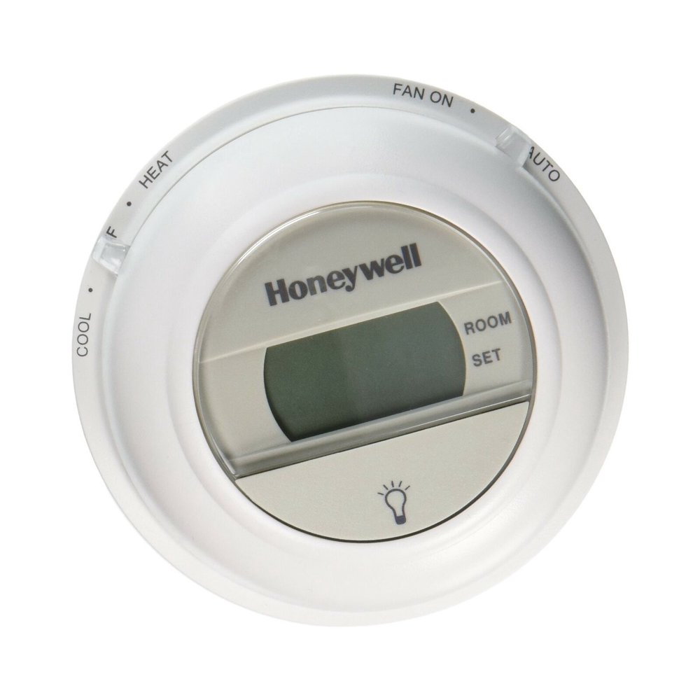 Honeywell Digital Round T8775C1005 NonProgrammable 1 Heat/1 Cool