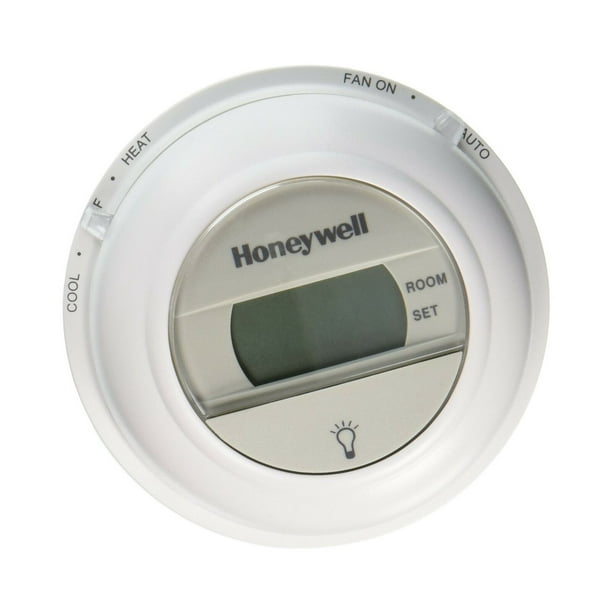 Honeywell Digital Round T8775C1005 NonProgrammable 1 Heat/1 Cool