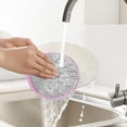 thumbnail image 4 of yilyih 6-Piece Reusable,Non-Scratching Dish Scrubber for Kitchen and Household Cleaning,Planet-Friendly,Dishwasher Safe Double-Sided Soft Scrub,Assorted Colors and Designs, 4 of 9