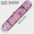 thumbnail image 3 of Yayeee Double Oven Mitt Kitchen Heat Resistant Baking 35" x7" Quilted Glove, Pink Neon Pizza Pattern, 3 of 6