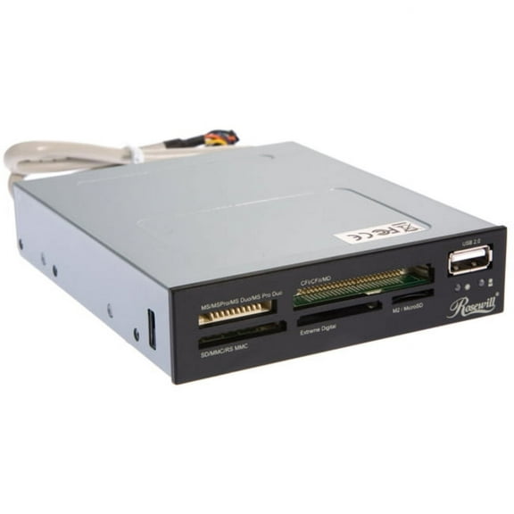 RCR-IC002 74-n-1 USB 2.0 3.5" Card Reader