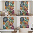 thumbnail image 6 of Vintage Floral Boho Sheer Curtains 108" Extra Long, Abstract Art Modern Flowers Light Filering Curtains, Privacy Drapes Simi Floor to Veiling Curtain for Living Room Bedroom Large Window Treatment, 6 of 9