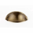 thumbnail image 2 of Contemporary 3" Center Cup/Bin Pull, Polished Nickel, 2 of 7