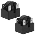 thumbnail image 5 of OUNONA 2-Pack Refrigerator Overload Protector with Black Plastic and Metal, Easy to Install Replacement Start Relay, 5 of 7