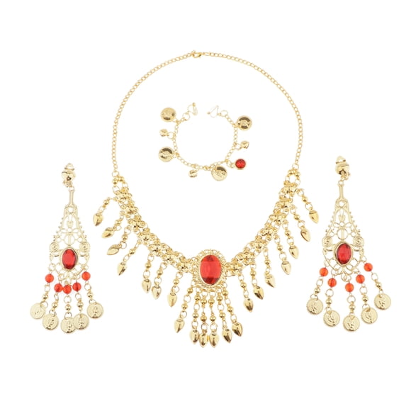 Joyería de danza del vientre Zulema Set de Accesorios de Vientre para Adultos