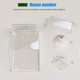 thumbnail image 5 of Funda protectora transparente para timbre exterior, resistente al agua, inalámbrico, montaje en pared - 11 x 6 x 5 cm Kuyhfg Bienvenido a Kuyhfg, 5 of 5