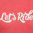 thumbnail image 3 of CafePress - Let's Ride Women's Deluxe T Shirt - Womens Tri-blend T-Shirt, 3 of 4