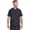 Pewter, variant on Form Henley Scrubs For Men Top Quarter Zip 360° Stretch